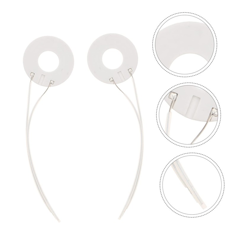 COHEALI Replacement Hairdressing Device Part 2pcs Heating Ring Excellent Heat