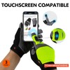 Vgo... 3Pairs Safety Work Gloves Touchscreen, Utility Working Gloves for