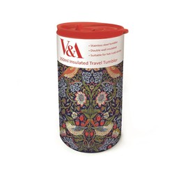 Museums & Galleries V&A Strawberry Thief Stainless Steel Insulated Travel Tumbler