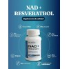 NAD Resveratrol 120 Cápsulas NAD Resveratrol Supplement, Cellular Energy, 120