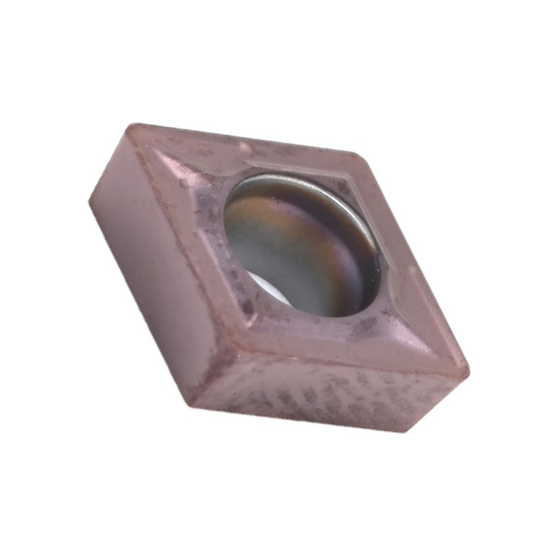 10Pcs Carbide Turning Blade Titanium Alloy High Temperature Resistance Rhombus