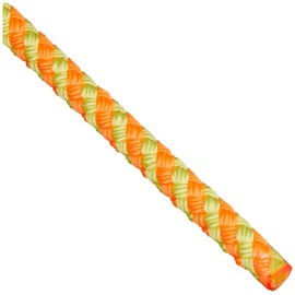 SASAKI MJ-243 Rhythmic Gymnastics Junior Spiral Rope, Fluorescent Orange x Yellow