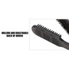 Hair Straightener Brush, Double Side Hair Straightening Styling Brush Anti