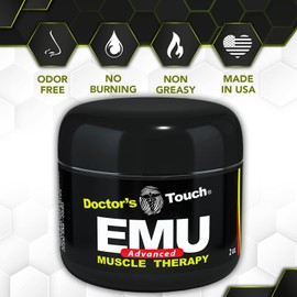 Doctors Touch Advanced EMU Muscle Cream - 2 Oz Jar