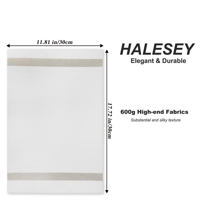 HALESEY Washable placemats Set of 6 Non Slip placemats for