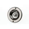 HUBER Flush-Mounted Bell Push Button 1-Way Brass Round Door Bell
