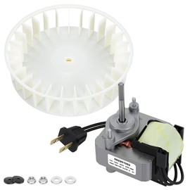 Upgraded Bathroom Exhaust Fan Motor and Blade Kit, 80 CFM High Airflow Quiet Replacement – Compatible with AS50 AS54 AS60 AS70 ASF50 ASLC50 ASLC50FL ASF70 ASLC70