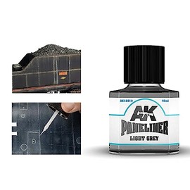 AK Weathering PANELINER AK12019 Light Grey (40ml)