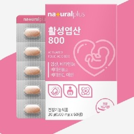 JinShop Active Folic Acid Zinc Vitamin B12 Pregnant Women Pregnant Women Nutrient Supplement 60 Tablets / 진샵 활성 엽산 아연 비타민비12 임산부 임신 수유부 영양제 60정