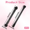 2 Pcs Dual-Ended Hairline Powder Brush, Hairline Concealer Brush Set