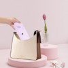 CATCH ON Silicone Makeup Brush Holder Travel Cosmetic Pouch Bag