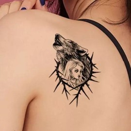 포인트 타투 스티커 레터링 쇄골 감성 패션 타투 스티커 방수 [Q 타입] Point Tattoo Sticker Lettering Clavicle Sensation Fashion Tattoo Sticker Waterproof [Q Type]