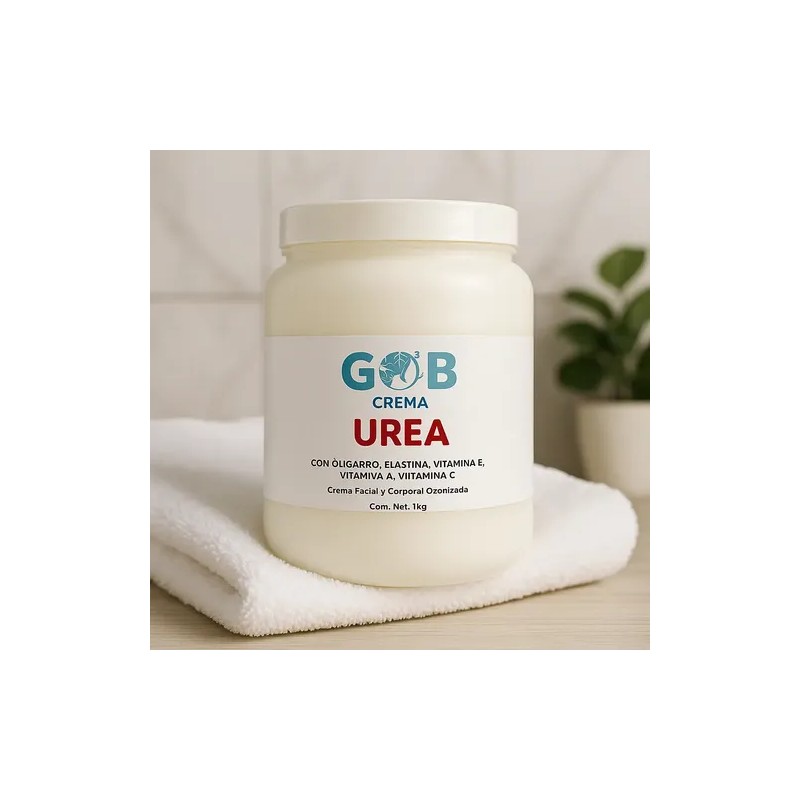 Crema Facial Y Corporal De Urea Ozonizada - Go3b -