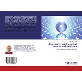 Augmented reality optical devices and solar cells: New research on using and service