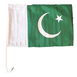 MWS 12x18 Pakistan Country Single Sided Car Vehicle 12"x18" Flag