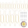 12 Pack 6/8/10 Inch Decorative Plate Medium Plate Hangers for