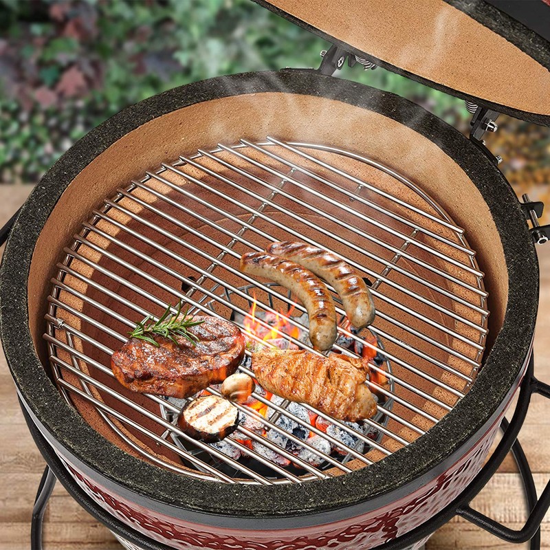 only fire #8568 Stainless Steel Charcoal Ash Basket with Handles