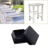 1.5 inch Square Tubing Black Plastic Plug,1.5 Inch End Cap
