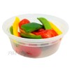 PCM 8 oz. Heavy Duty Round Deli Food Soup Plastic