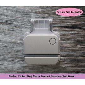 Garage Door Bracket Compatible with R-ing Alarm Contact Sensors (2nd Gen) – Perfect Fit, Reliable Hold, Quick Setup (2 Pack)
