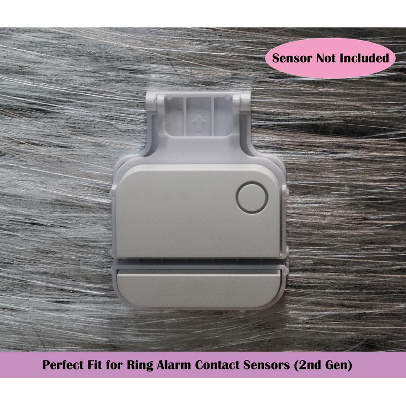Garage Door Bracket Compatible with R-ing Alarm Contact Sensors (2nd