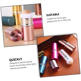 Mikinona Rolling Volcanic Stone Oil-Absorbing Ball Oily Skin Control Roller Jade Roller Skin Care Tool Face Massage Tools Facial Massager Skin Care Tools for Face Facial Skin Massager Spare