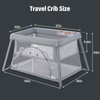 Sporary Travel Crib,Portable Crib for Baby, Pack and Play for
