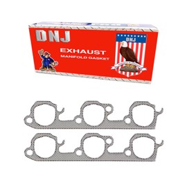 DNJ EG4116 Exhaust Manifold Gasket Set for 1989-1995 Ford, Lincoln, Mercury Continental, Cougar, Sable 3.8L V6 12V OHV 232cid