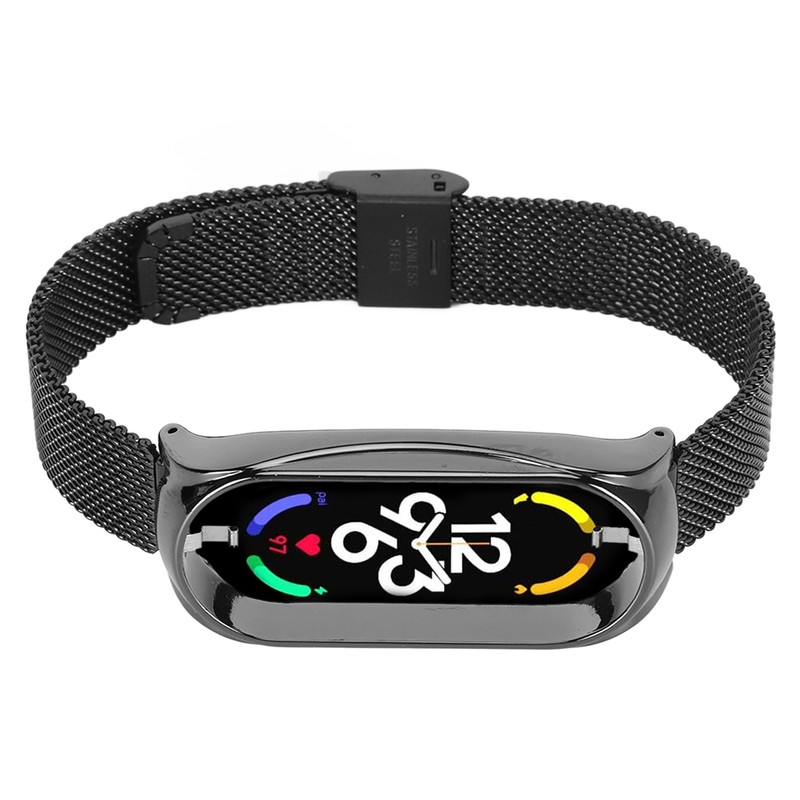 Stainless Steel Mesh Strap Fashionable Breathable Flexible Replacement Band Accessory