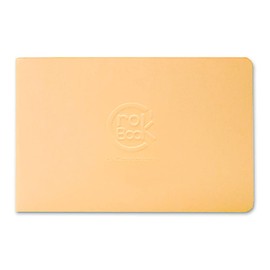 Clairefontaine - Ref 6035C - Crok'Book Landscape Staplebound Sketchbook - A7 (10.5 x 7.4cm), 90gsm Paper, Acid Free, pH Neutral, 24 White Pages - Assorted Colours