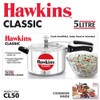 Hawkins Aluminium 5 Litre Classic Pressure Cooker, Best Inner Lid