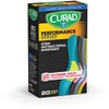 Curad-CUR5020 Performance Series Antibacterial Adhesive Bandages, 1 X 3.25 Inch,