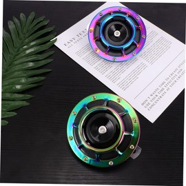 SUPVOX 1 Pair Horn for Car Speaker for Car Speakers for Car Motorcycle Horn Car Speaker Car Horns Motorcycle Speakers 12v Horn Basin Type Horn Modified Horn Electric Horn