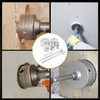 CPROSP Concrete Hole Saw Kit Wall Drill SDS Plus&MAX, for