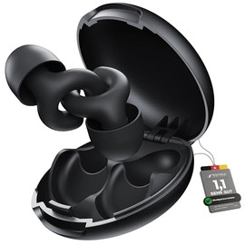 Ear Plugs for Sleeping - 35 dB Laboratory Quality Sound Insulation | SkinFit™ Technology | Sleep Like a Baby | Ideal for Travel & Concerts | 4 Sizes (XS/S/M/L)