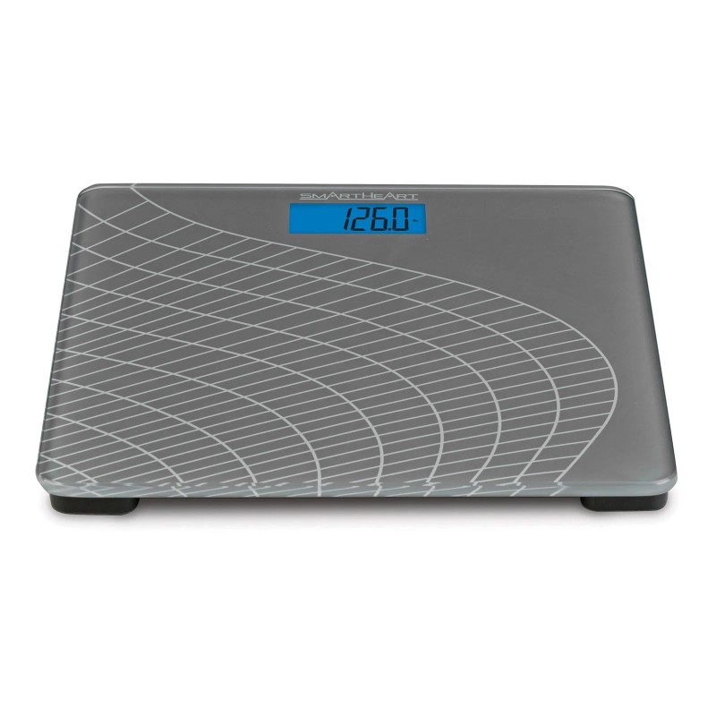 Veridian SmartHeart Talking Scale, Digital Bathroom Scale, 438 lbs Capacity
