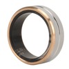 Smart Ring Fitness Tracker Ceramic Stainless Steel Sleep Monitoring Camera