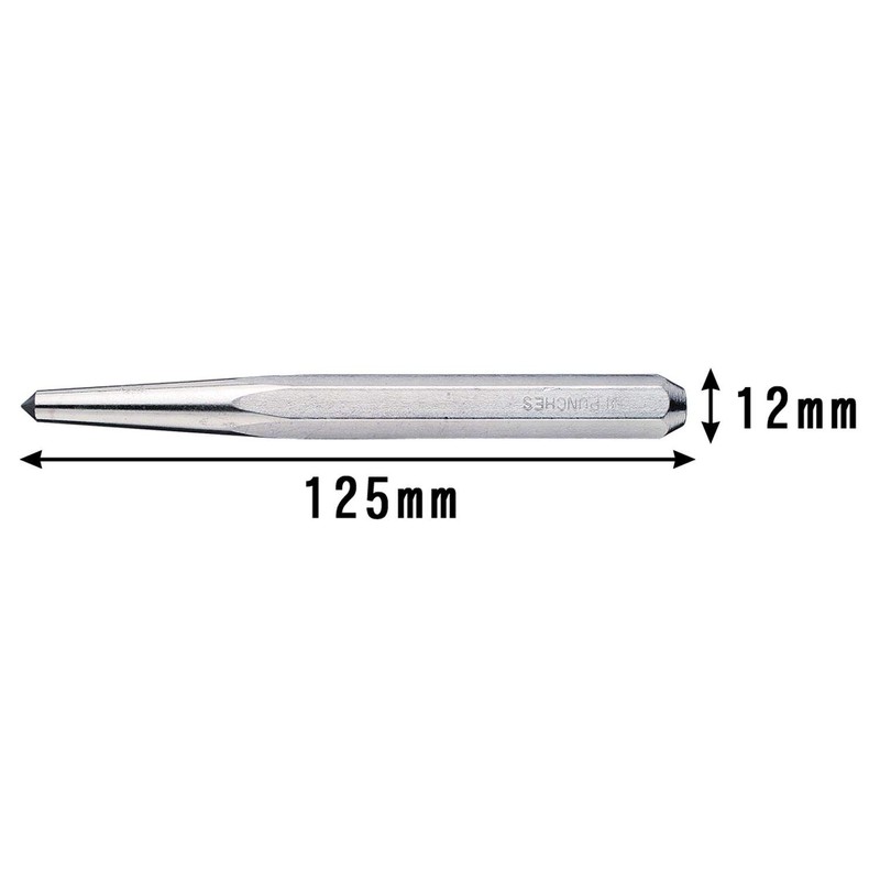 Niigata Seiki SK Center Punch 4.9 inches (125 mm) CP-125