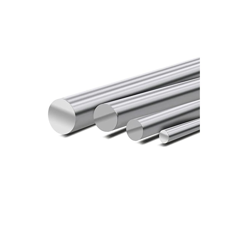 Stainless Steel Round Rod/Solid Shaft V2A Polished Diameter 10.0 mm