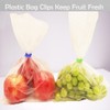 100 Pieces Reusable Plastic Bread Bag Clips Keep Your Food