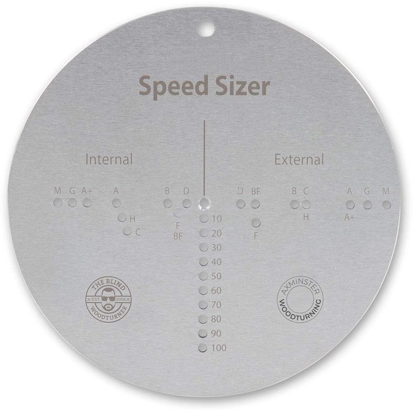 Axminster Woodturning Speed Sizer