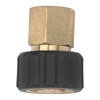 Pressure Washer Adapter Brass Rubber Anti Corrosion G1/4in to M22