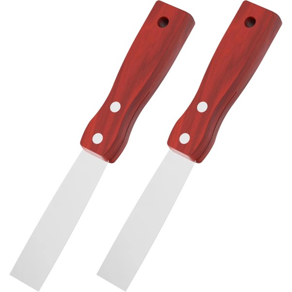 NoBrand Putty Knife, 2PCS 1 Inch Stainless Steel Scraper Tool,