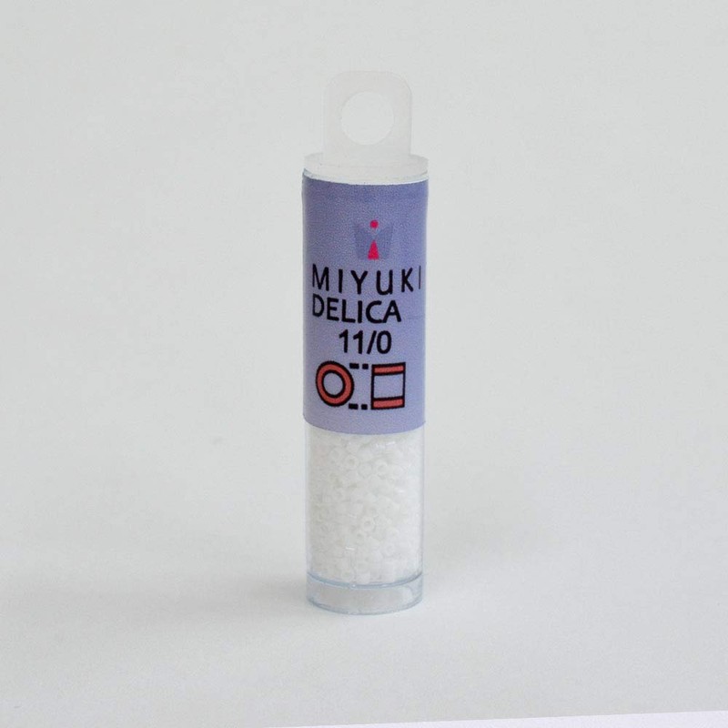 Miyuki Glass beads, Chalk White
