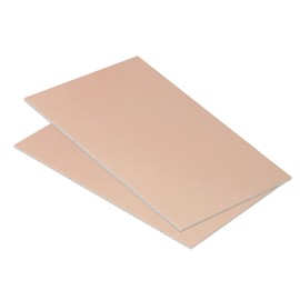 PATIKIL FR4 Single-sided Copper-Clad PCB Laminate Circuit Board 70 x 50 x 0.8 mm Pack of 2
