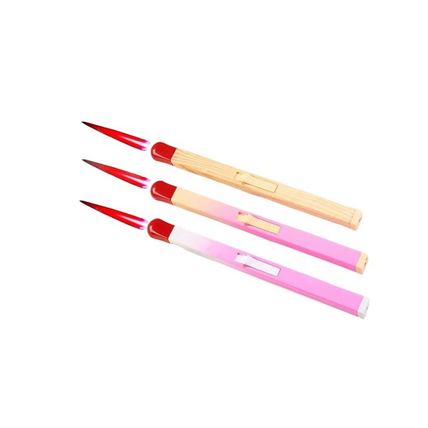 NIVEK Giant Match Stick Shaped Multipurpose Butane Refillable Lighter, Matchstick