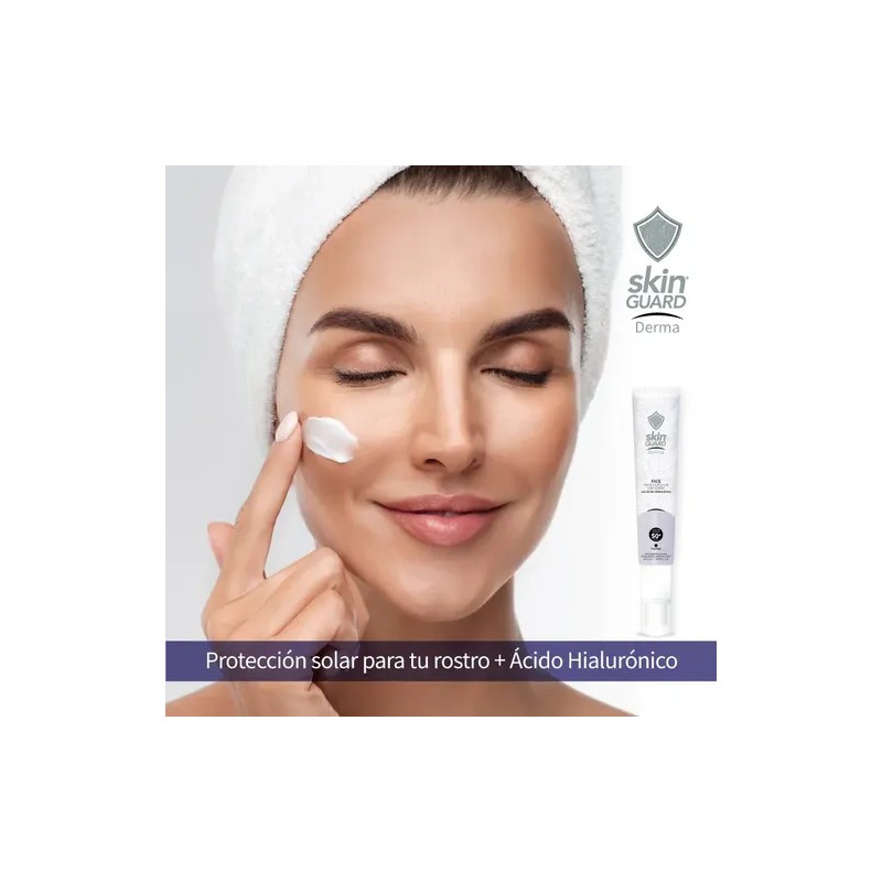 Protector Solar Facial Mineral Con Ácido Hialurónico Fps 50