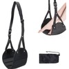 Airplane Foot Rest - Portable Adjustable Foot Hammock for Travel