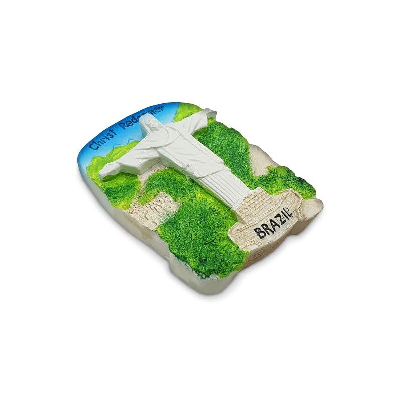 Christ the Redeemer Brazil Souvenir 3D Fridge Magnet, Rio de