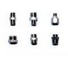 ABEST 6 pcs Airbrush Hose Adaptor Set
